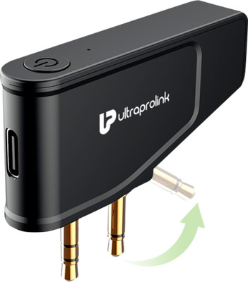 Ultraprolink v5.0 Car Bluetooth Device with Transmitter(Black)