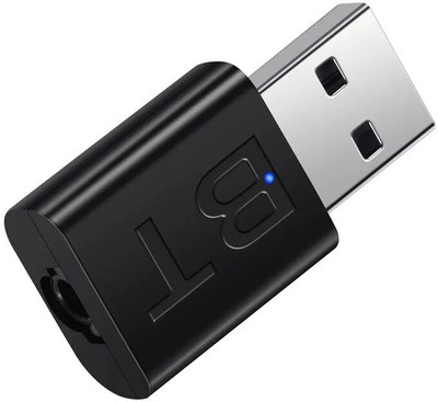 RPMSD v5.0 Car Bluetooth Device with Audio Receiver, 3.5mm Connector, Adapter Dongle(Black)