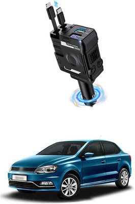 GONAMA v2.1 Car Bluetooth Device with Adapter Dongle, Transmitter(Multicolor)
