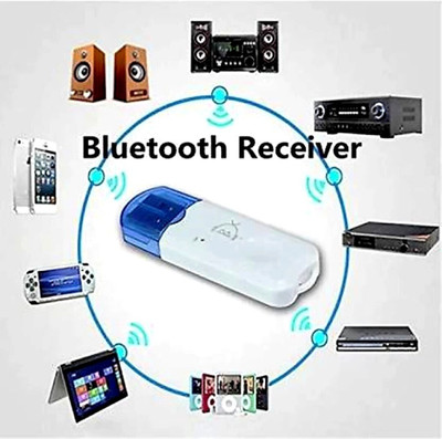 Raj Collections v2.1+EDR Car Bluetooth Device with Adapter Dongle(Multicolor)