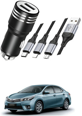 GONAMA v2.1 Car Bluetooth Device with Adapter Dongle, Transmitter(Multicolor)