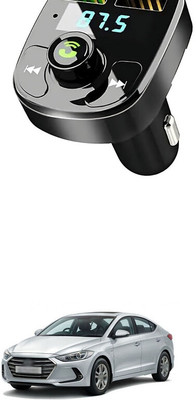 GONAMA v2.1 Car Bluetooth Device with Adapter Dongle, Transmitter(Multicolor)