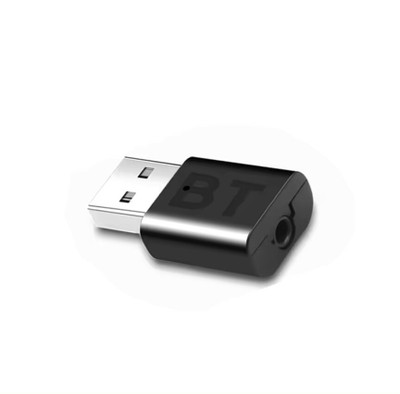 RPMSD v5.0 Car Bluetooth Device with Audio Receiver, 3.5mm Connector, Adapter Dongle(Black)