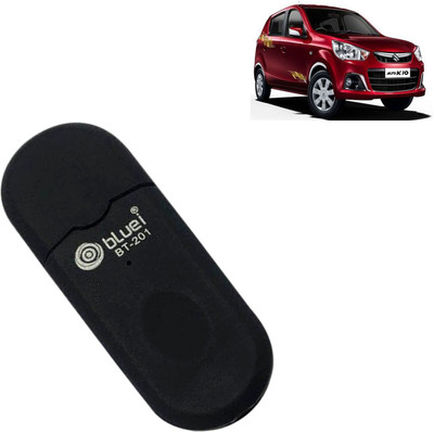 aksmit v4.0 Car Bluetooth Device with 3.5mm Connector, Transmitter, Adapter Dongle, Audio Receiver(Black)