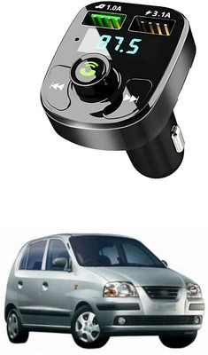 GONAMA v2.1 Car Bluetooth Device with Adapter Dongle, Transmitter(Multicolor)