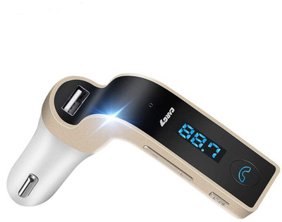 SHREEJIIH v2.0 Car Bluetooth Device with FM Transmitter(Multicolor)