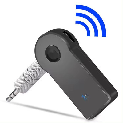 RPMSD v5.0 Car Bluetooth Device with Audio Receiver, 3.5mm Connector(Black)