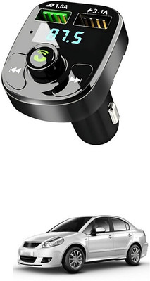 GONAMA v2.1 Car Bluetooth Device with Adapter Dongle, Transmitter(Multicolor)