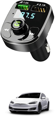 GONAMA v2.1 Car Bluetooth Device with Adapter Dongle, Transmitter(Multicolor)