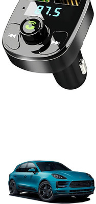 GONAMA v2.1 Car Bluetooth Device with Adapter Dongle, Transmitter(Multicolor)