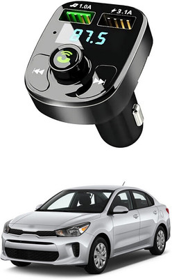 GONAMA v2.1 Car Bluetooth Device with Adapter Dongle, Transmitter(Multicolor)