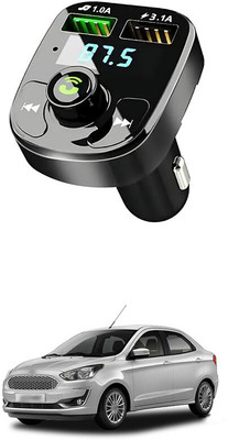 GONAMA v2.1 Car Bluetooth Device with Adapter Dongle, Transmitter(Multicolor)