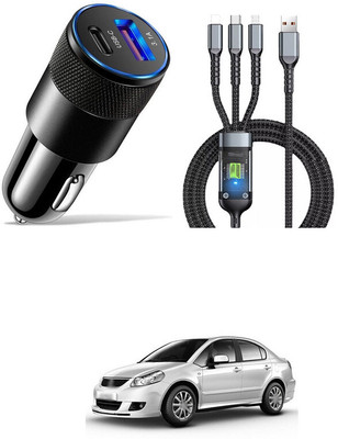 GONAMA v2.1 Car Bluetooth Device with Adapter Dongle, Transmitter(Multicolor)