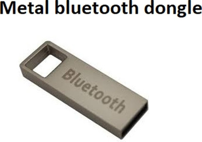 MATEL ENTERPRISE v4.1 Car Bluetooth Device with Audio Receiver(Silver, Gold)
