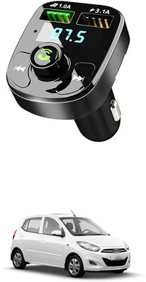 GONAMA v2.1 Car Bluetooth Device with Adapter Dongle, Transmitter(Multicolor)