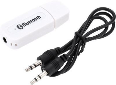 A CONNECT Z v2.1+EDR Car Bluetooth Device with FM Transmitter(White)