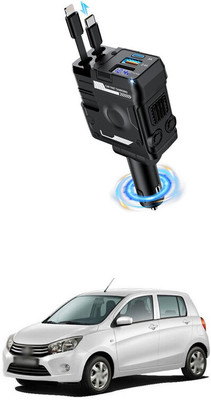 GONAMA v2.1 Car Bluetooth Device with Adapter Dongle, Transmitter(Multicolor)