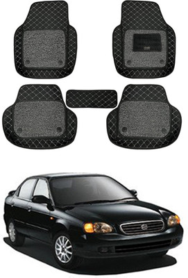 RKPSP Leatherite 7D Mat For  Maruti Suzuki Baleno(Black)