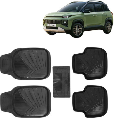 Kingsway PVC Tray Mat For  Hyundai Universal For Car(Black)