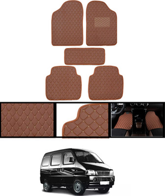 MATIES Leatherite Standard Mat For  Maruti Suzuki Versa(Brown)