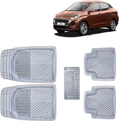 Kingsway PVC Tray Mat For  Hyundai Aura(Clear)
