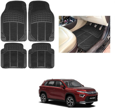 ROSHNEER ENETERPRISES Rubber Standard Mat For  Toyota 1 Series(Black)