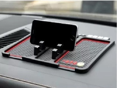 ANiiTEK Silicone Standard Mat For  Universal For Car(Black, Red)