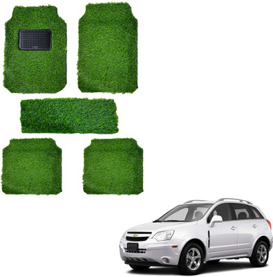 Oshotto Rubber, Plastic Standard Mat For  Chevrolet Captiva(Green)