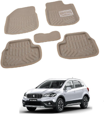 ROSHNEER ENTERPRISES PVC 3D Mat For  Maruti S-Cross(Beige)