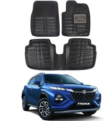 Ds enterprise PVC 5D Mat For  Maruti Fronx(Black)