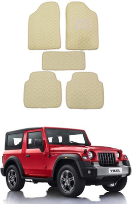 MATIES Leatherite Standard Mat For  Thar(Beige)