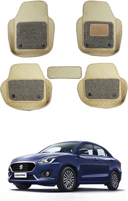 MATIES Leatherite 7D Mat For  Maruti Suzuki Swift Dzire(Beige)