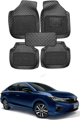 Arnejaa Leatherite 7D Mat For  Honda City e-HEV(Black)