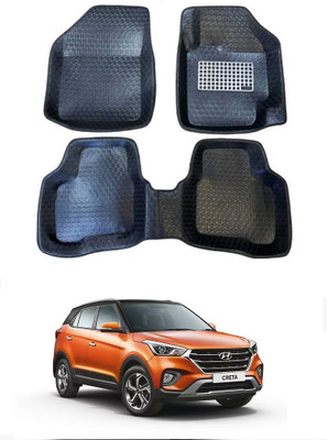 ARNEJA Polyutherine 5D Mat For  Hyundai Creta(Black)
