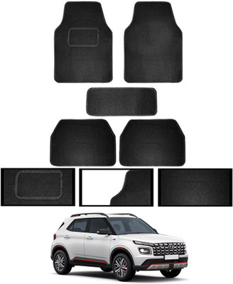 ABJD Fabric Standard Mat For  Hyundai Universal For Car(Black)