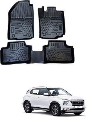 Arnejae TPV 9D Mat For  Hyundai Creta(Black)