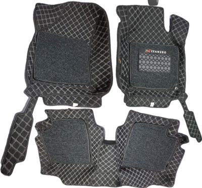 Zeanuro Leatherite 7D Mat For  Maruti Suzuki Baleno(Silver, Black)