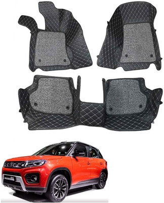 STYLE CHOICE Leatherite 7D Mat For  Maruti Suzuki Vitara Brezza(Black)