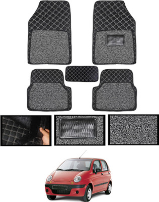 MATIES Leatherite 7D Mat For  Daewoo Matiz(Black)