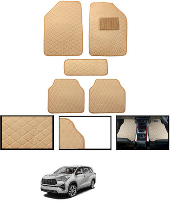 CCMM Leatherite Standard Mat For  Toyota Universal For Car(Beige)