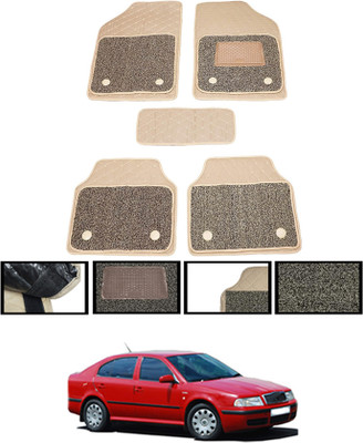 MATIES Leatherite 7D Mat For  Skoda Octavia(Beige)