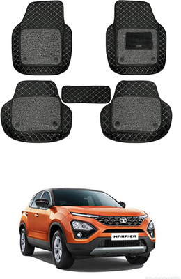 RKPSP Leatherite 7D Mat For  Tata Harrier(Black)