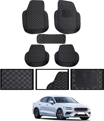 MATIES Leatherite 7D Mat For  Volvo S60(Black)