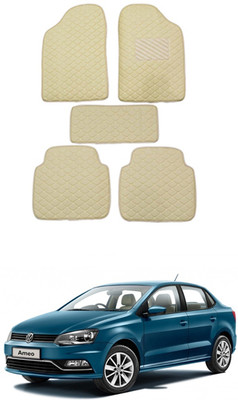 MATIES Leatherite Standard Mat For  Ameo(Beige)