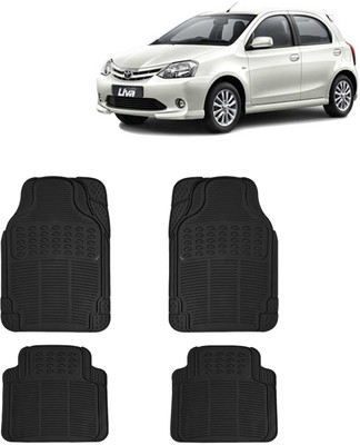 Kingsway PVC Standard Mat For  Toyota Etios Liva(Black)