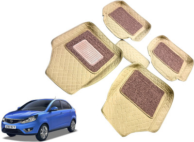 AUTO PEARL Leatherite 7D Mat For  Tata Zest(Beige)