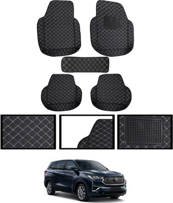 AYW Leatherite 7D Mat For  Toyota Universal For Car(Black)