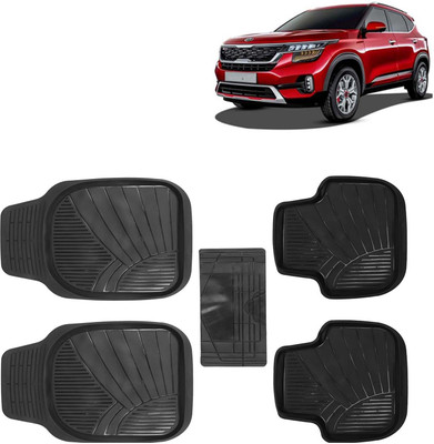 Kingsway PVC Tray Mat For  Kia Seltos(Black)