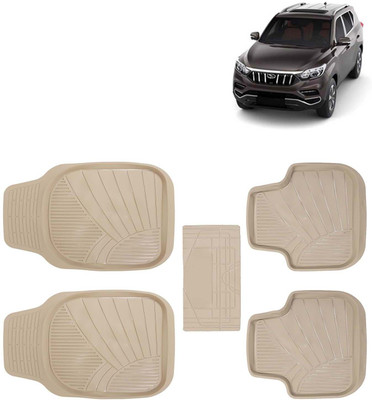 Kingsway PVC Tray Mat For  Mahindra Alturas G4(Beige)