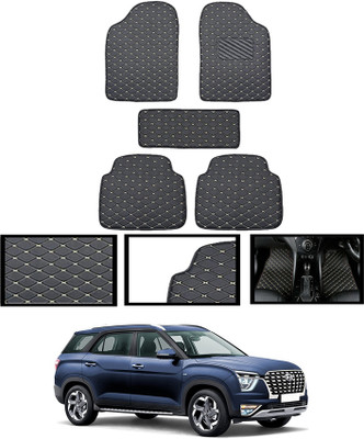 AYW Leatherite Standard Mat For  Hyundai Alcazar(Beige)